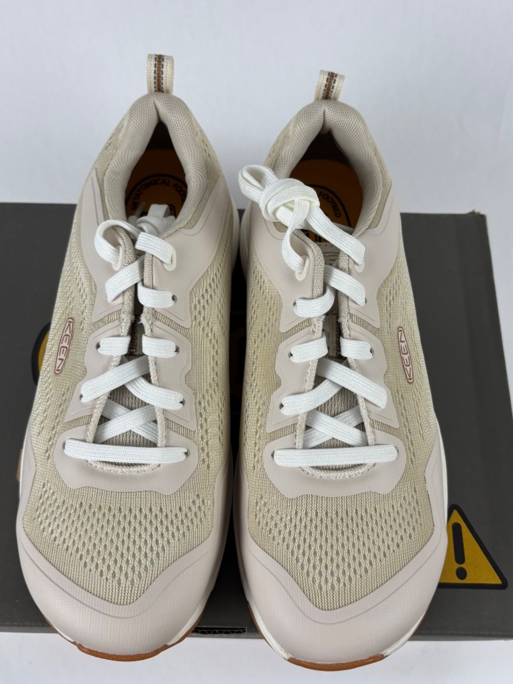 KEEN, Utility, Sparta 2, Industrial, Work Shoes Women's Cream Alloy Toe Size 8.5 - Picture 5 of 13